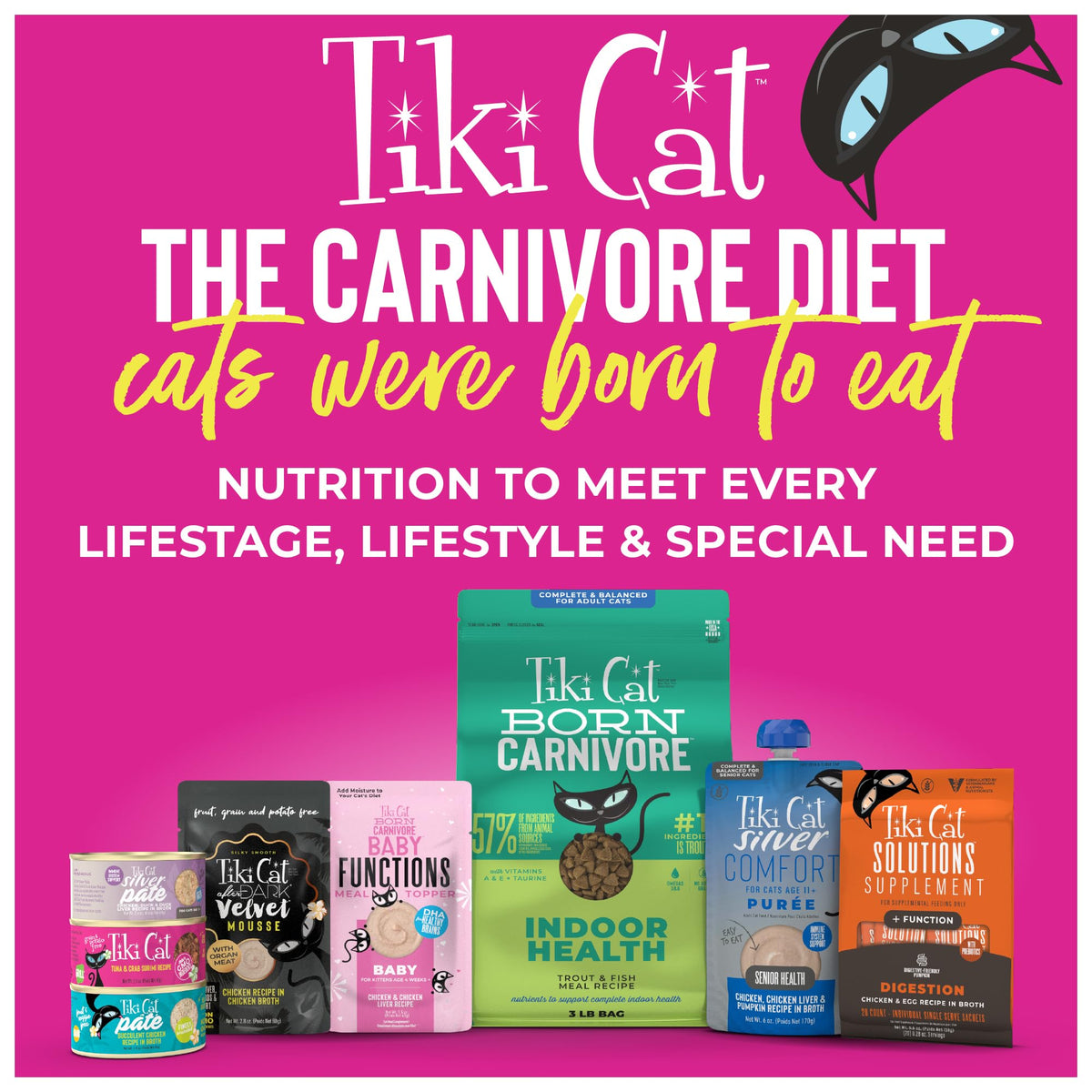 Tiki Cat Wet Cat Food Mega Pack (4.2 Pound (Pack of 1))