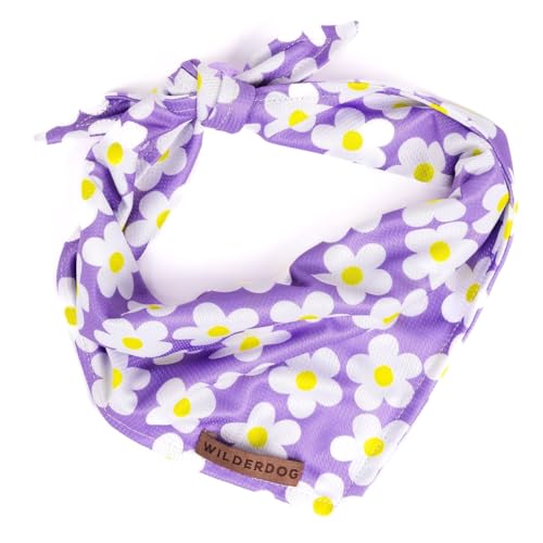 Dog Bandana with Lightweight Quick Drying Poly (Daisy)