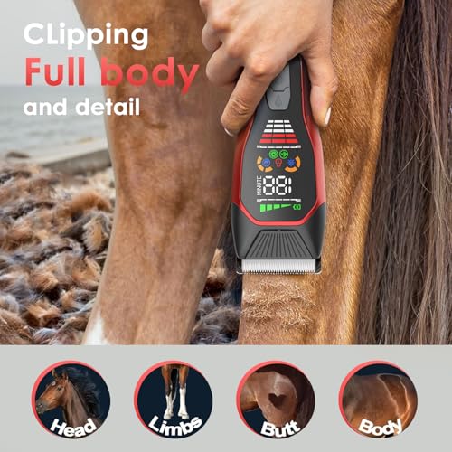 Horse Clippers (Red-2)