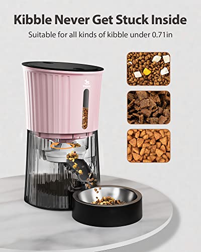 Timed Automatic Cat Feeder (Pink)