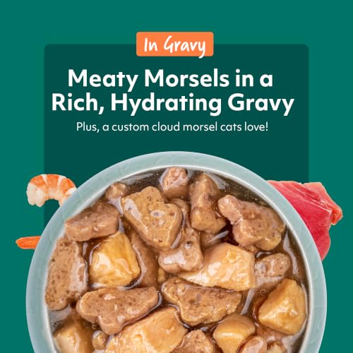 Wet Cat Food Variety Pack in Gravy (3 Ounce (Pack of 12))