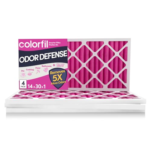 14x30x1 Air Filter (4-Pack / 14" x 30" x 1")