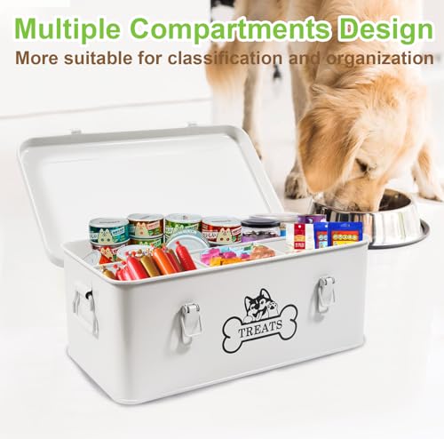Metal Dog Treat Container