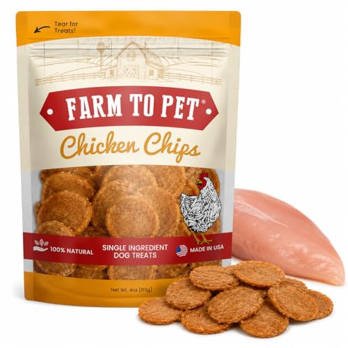Dog Treats Chicken Chips (4 Ounce (Pack of 1))
