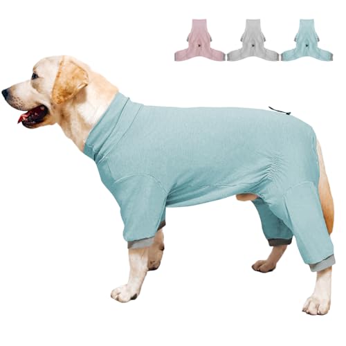 Dog Pyjamas PJS Sweater Clothes and Home Clothing Suitable for Medium to Large Breeds of Dogs (Blue / 5XL)