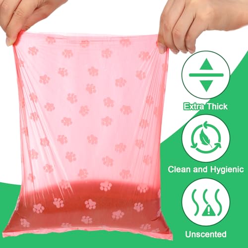 3000 Counts 200 Rolls Poop Bags for Dogs Plastic (Lovely Style)