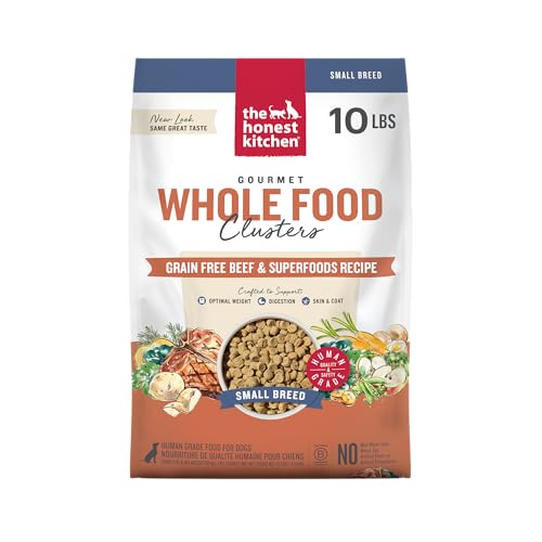 Whole Food Clusters Small Breed Grain Free Beef Dry Dog Food (10 Pound (Pack of 1))