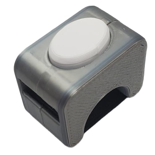 Hands Free Dog Training Clicker Ring (Silver)