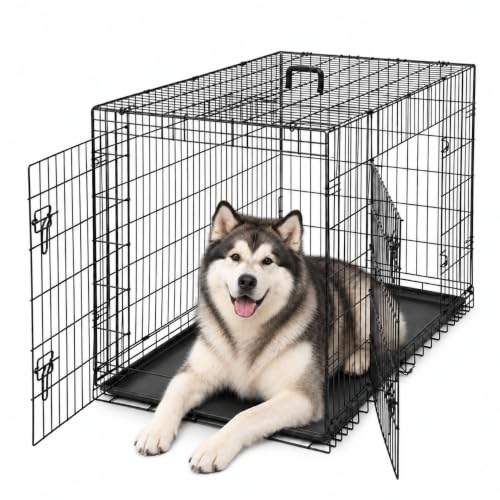 48 Inch Dog Crate (48.4"L x 30.0"W x 31.3"H)