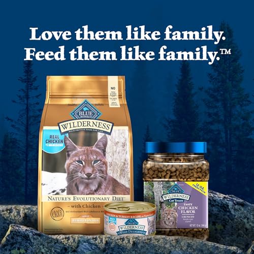 Blue Buffalo Wilderness Chicken Weight Control Dry Cat Food (5 Pound (Pack of 1))