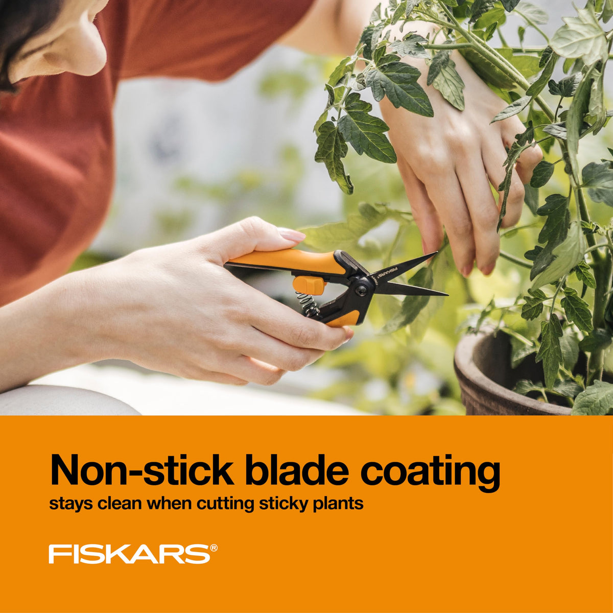 6" Non Stick Pruning Snips (Non-Stick Snips (2-Pack))