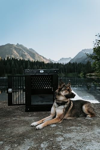 Aluminum Collapsible Dog Crate (White / 34.6"L x 25.2"W x 28.9"H)