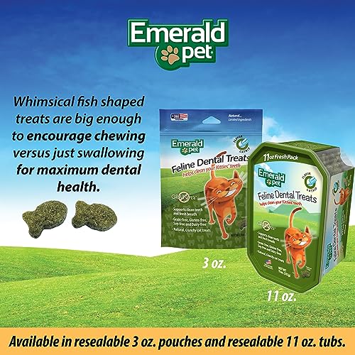 Grain Free Cat Dental Treats with Catnip (11 Ounce (Pack of 1))