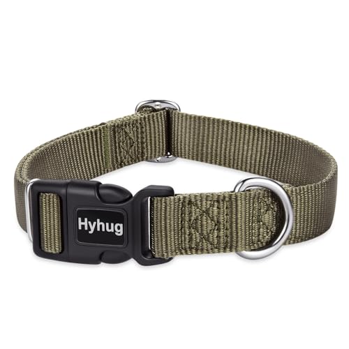 Green Puppy Collar (Small / Military Green)