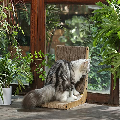 Cat Scratcher (1 Pack 18.7 in Wood Color)