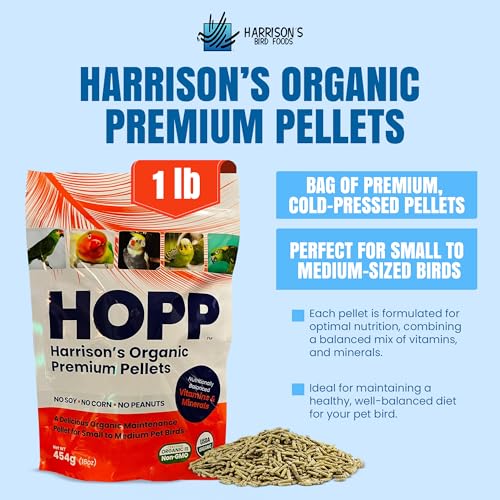 Harrison's Organic Premium Pellets HOPP (1 Pound (Pack of 1))