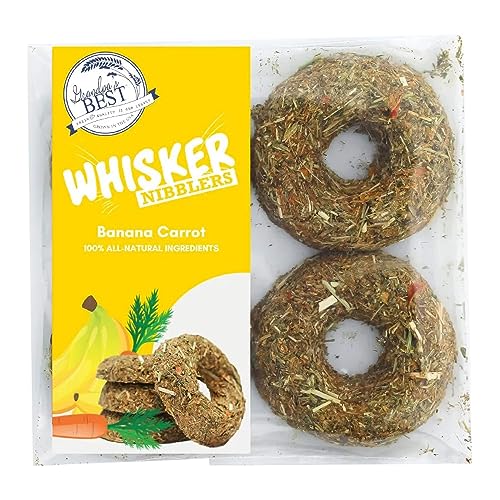 Whisker Nibblers Banana Carrot Treats for Rabbits