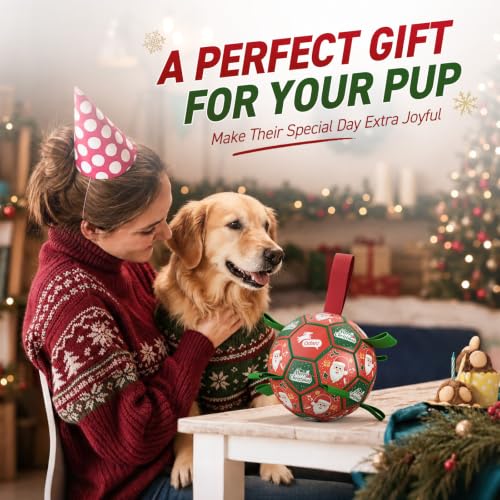Christmas Dog Toys (Christmas 1 / Large Size 3 (8 Inch))