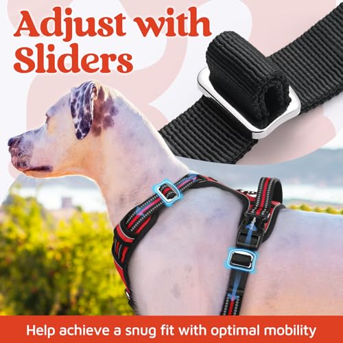 Dog Harness Medium Sized (Red / Medium)