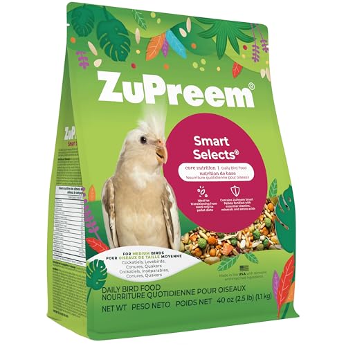 Smart Selects Cockatiel & Conure Food (2.5 Pound (Pack of 1))