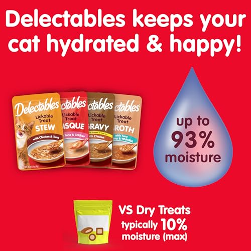 Lickable Treat Bisque Wet Cat Treat Variety (1.4 Ounce (Pack of 36))