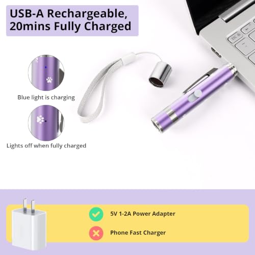 Cat Toys Rechargeable (Purple 1pcs)