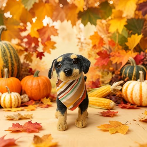 Thanksgiving Dog Bandanas 2 Pack (Thanksgiving / Small)