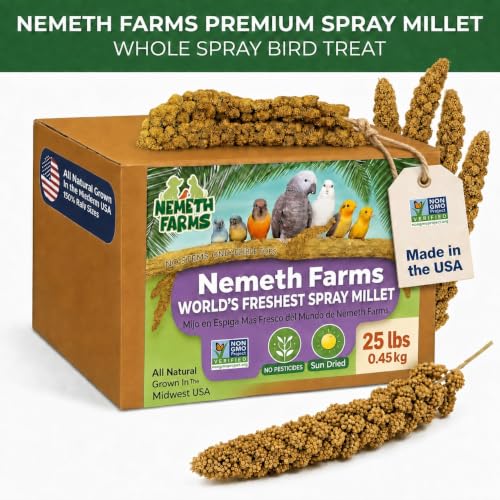 Spray Millet for Birds (25 Pound (Pack of 1))