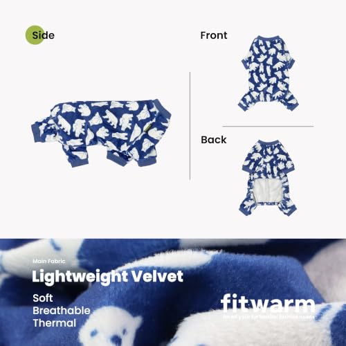 Polar Bear Dog Pajamas (Polar Bear / X-Large)