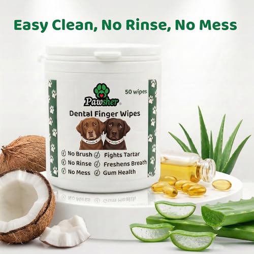 Dog Teeth Cleaning Wipes