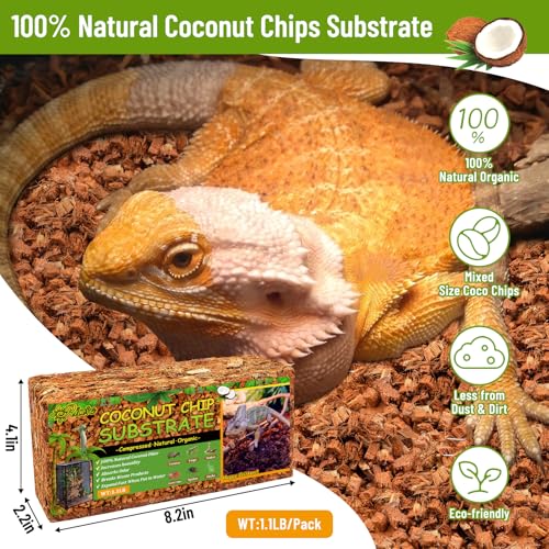 2Pack Coconut Husk Chip for Reptiles (2 Pack)