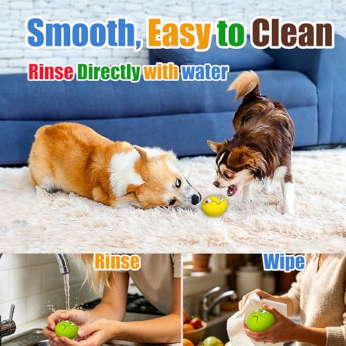 Latex Squeaky Dog Toys for Small Dogs (Burger Shape Assorted Color / Small)