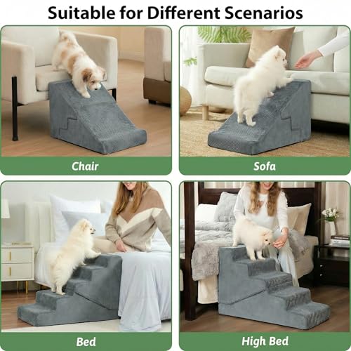 Dog Stairs for Small Dogs 22" H
