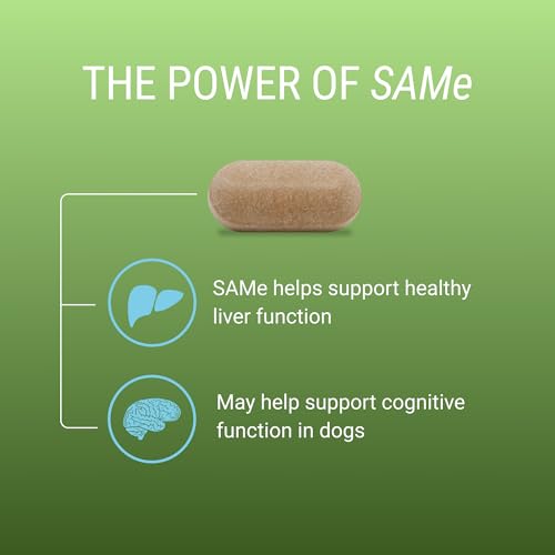 Nutramax Denosyl Liver & Brain Supplement for Large Dogs (Large Dog (Over 35 lbs))