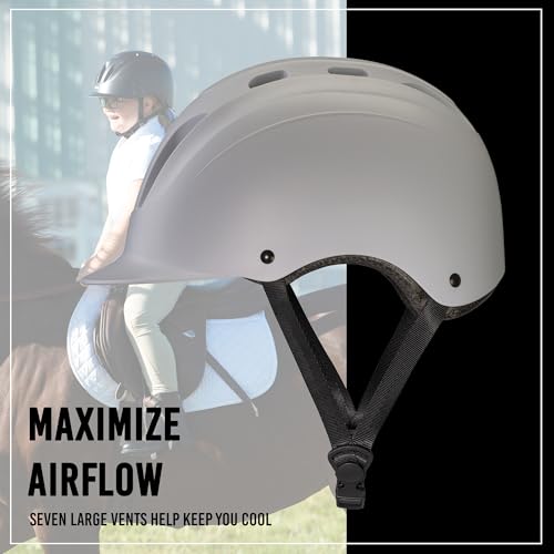 Sport 2.0 Injection Molded Horse Riding Helmet (White / X-Small)