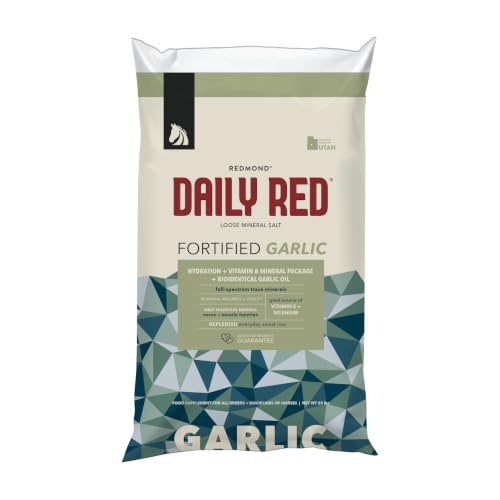 Daily Red Horse Vitamins and Minerals Supplement (25 LB Garlic)