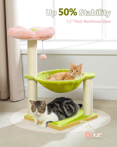 Flower Cat Tree (28" / Pink)