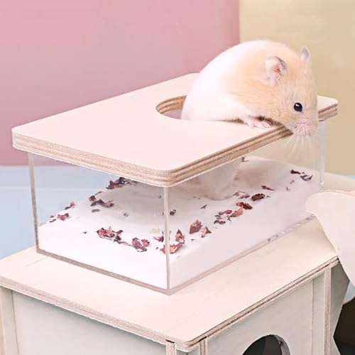 2.8lb Hamster Sand for Sand Bath (White-Flower / 2.8lb)