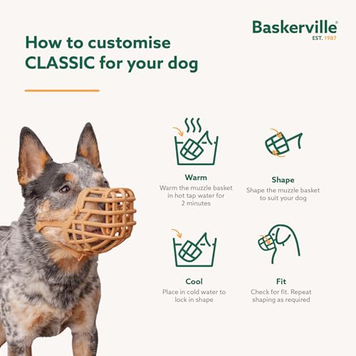 Classic Basket Dog Muzzle (1)