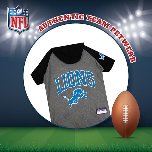NFL Detroit Lions Hoodie for Dogs & Cats (Small / Detroit Lions)