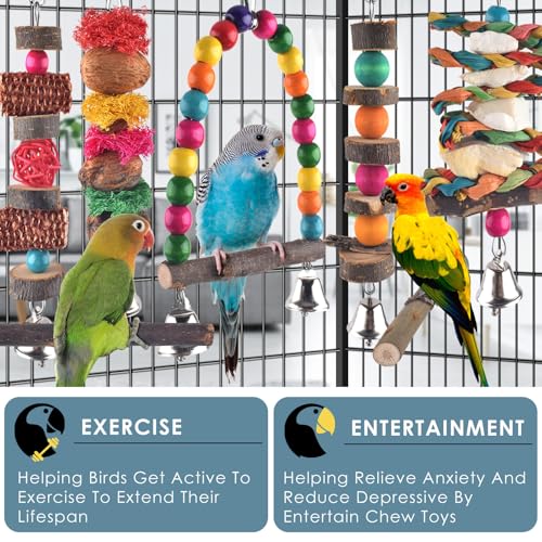 7‑Pack Bird Chew Toys (7 pieces)