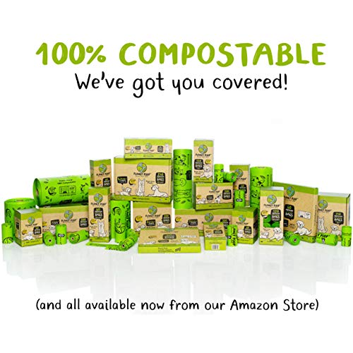 Home Compostable Dog Poop Bags Extra (60 Count (Pack of 1))