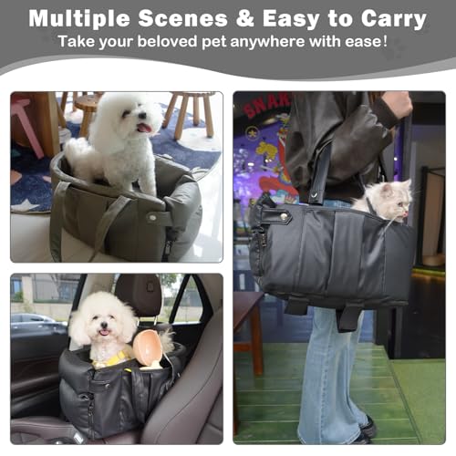 Portable Small Dog Seat for Car