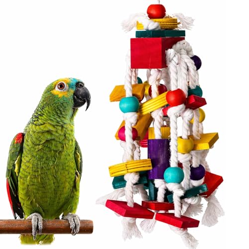 Large Parrot Cage Toy (Colorful1)