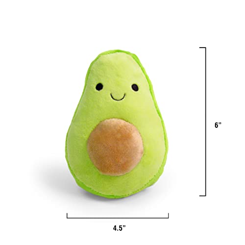Soft Plush Small Cute and Cozy Food Dog Cat Bed (Avocado Toast)