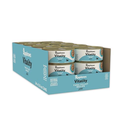 Vitality Tuna Fillet Paté Wet Cat Food 24