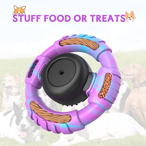 Dog Toys for Aggressive Chewers Large Medium Small Breed Indestructible (Mixed / Medium)