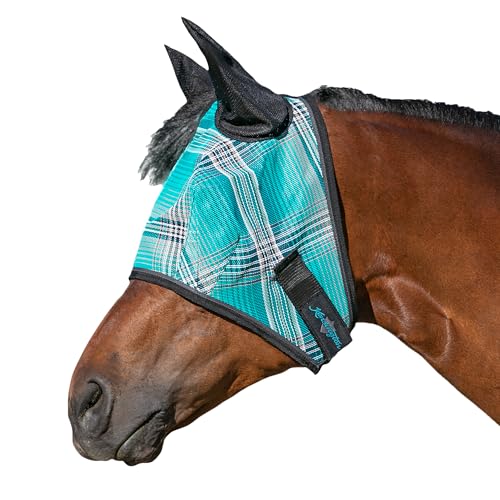 Kensington Signature Fly Mask w (XL (Large Horse) / 2021 - Atlantis)