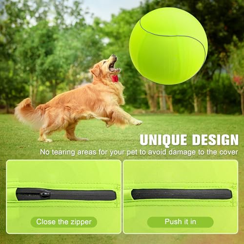 25" Herding Ball for Dogs & Horses with Green Nylon Cover (25 inches)
