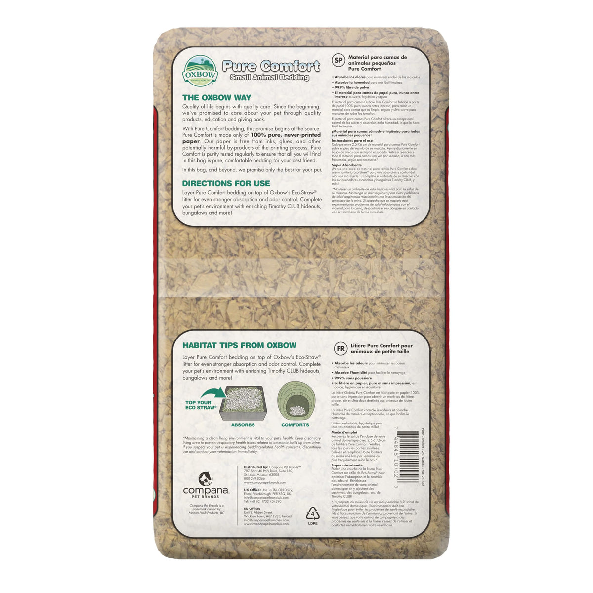 Small Animal Bedding (Natural / 28 Liter)